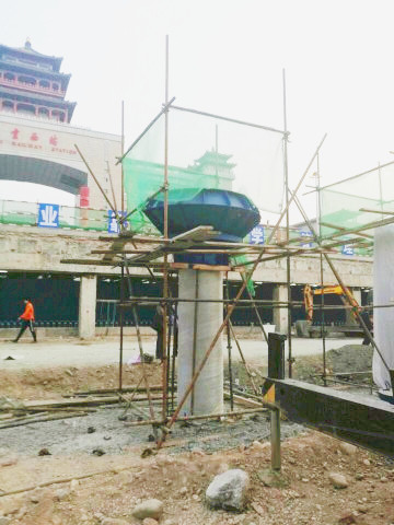 北京西站北广场下沉广场建设工程